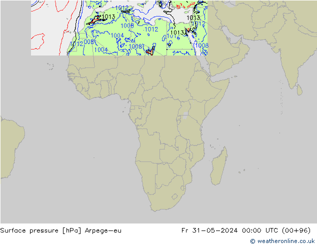 pressão do solo Arpege-eu Sex 31.05.2024 00 UTC