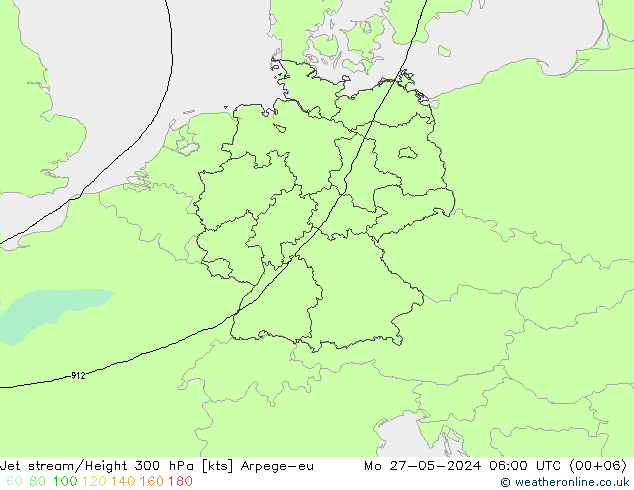 Polarjet Arpege-eu Mo 27.05.2024 06 UTC