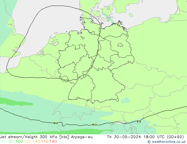 Polarjet Arpege-eu Do 30.05.2024 18 UTC