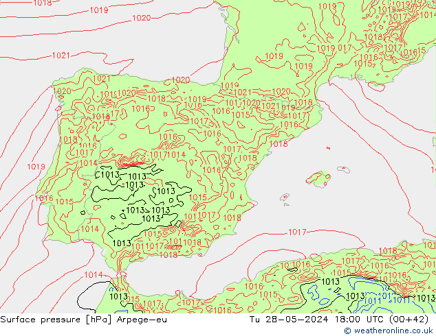      Arpege-eu  28.05.2024 18 UTC