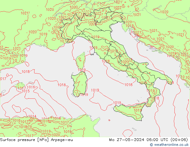      Arpege-eu  27.05.2024 06 UTC