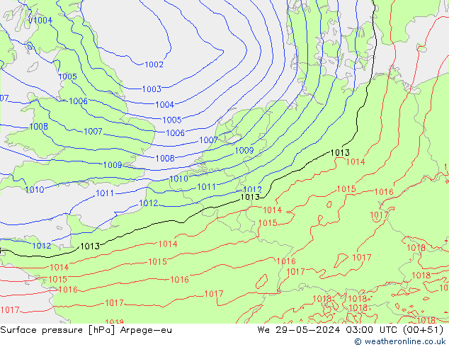      Arpege-eu  29.05.2024 03 UTC