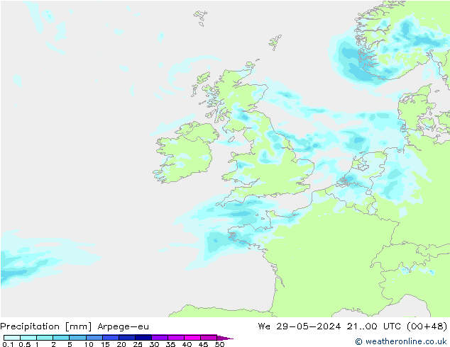 opad Arpege-eu śro. 29.05.2024 00 UTC