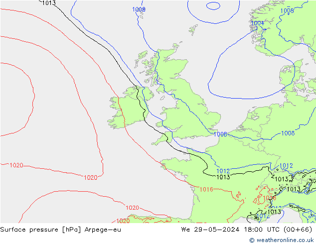      Arpege-eu  29.05.2024 18 UTC