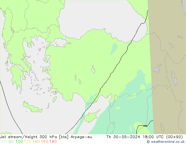 Corrente a getto Arpege-eu gio 30.05.2024 18 UTC