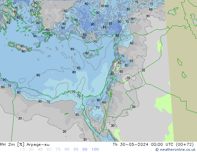 2m Nispi Nem Arpege-eu Per 30.05.2024 00 UTC