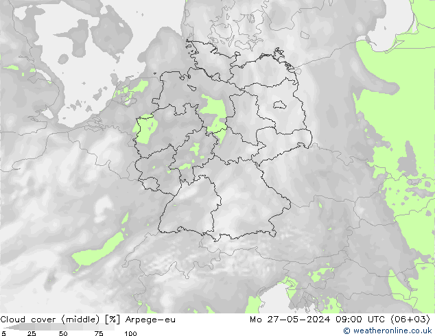 Bulutlar (orta) Arpege-eu Pzt 27.05.2024 09 UTC