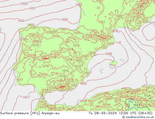      Arpege-eu  28.05.2024 12 UTC