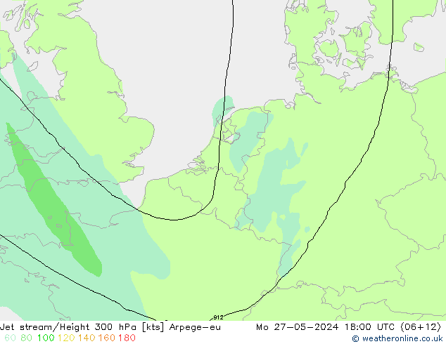 Polarjet Arpege-eu Mo 27.05.2024 18 UTC