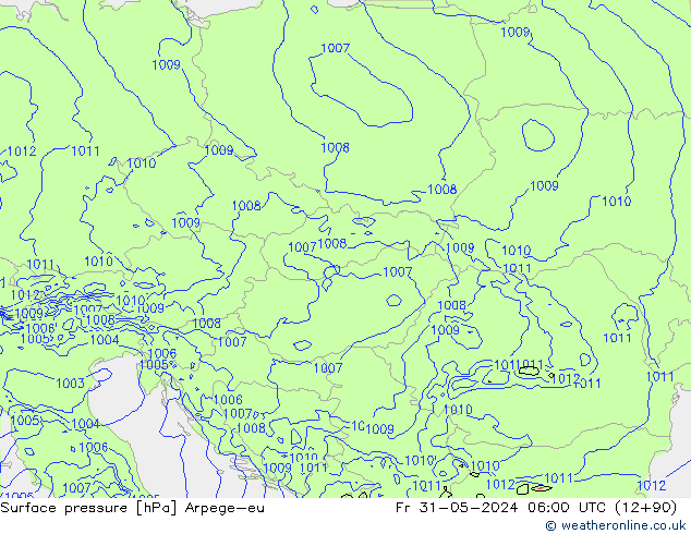 pressão do solo Arpege-eu Sex 31.05.2024 06 UTC