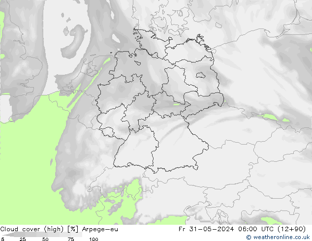 Nubi alte Arpege-eu ven 31.05.2024 06 UTC