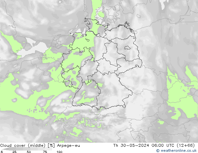 Bulutlar (orta) Arpege-eu Per 30.05.2024 06 UTC