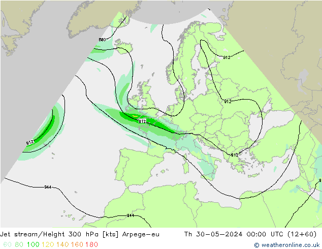 Polarjet Arpege-eu Do 30.05.2024 00 UTC