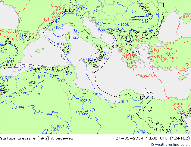      Arpege-eu  31.05.2024 18 UTC