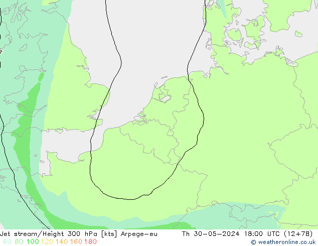 Jet Akımları Arpege-eu Per 30.05.2024 18 UTC