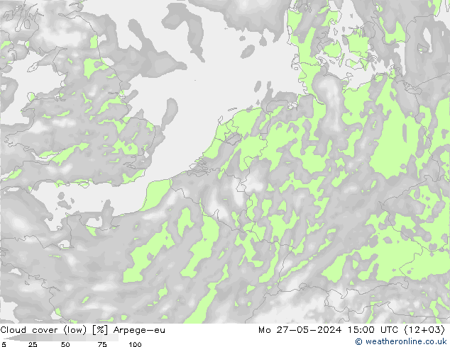 Wolken (tief) Arpege-eu Mo 27.05.2024 15 UTC