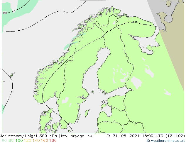 Polarjet Arpege-eu Fr 31.05.2024 18 UTC