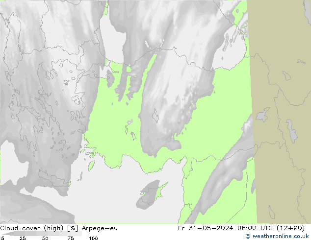 Nubes altas Arpege-eu vie 31.05.2024 06 UTC