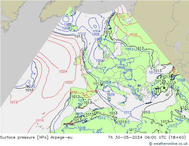 pression de l'air Arpege-eu jeu 30.05.2024 06 UTC