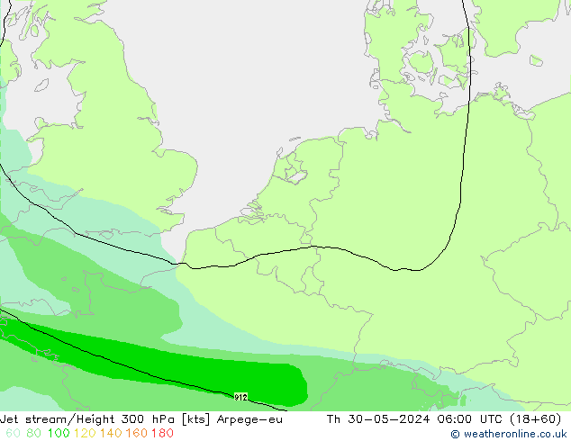 Corrente a getto Arpege-eu gio 30.05.2024 06 UTC