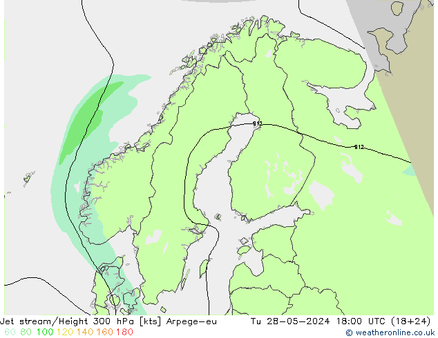 Polarjet Arpege-eu Di 28.05.2024 18 UTC