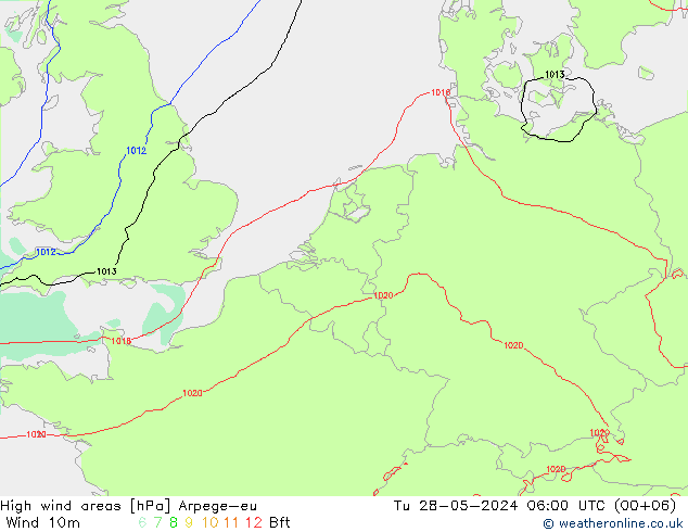 Sturmfelder Arpege-eu Di 28.05.2024 06 UTC