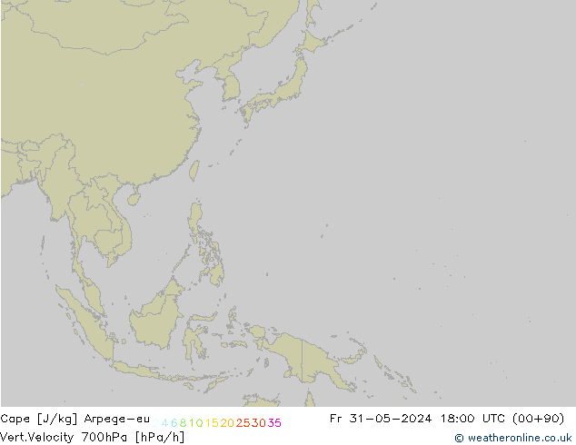 Cape Arpege-eu Pá 31.05.2024 18 UTC