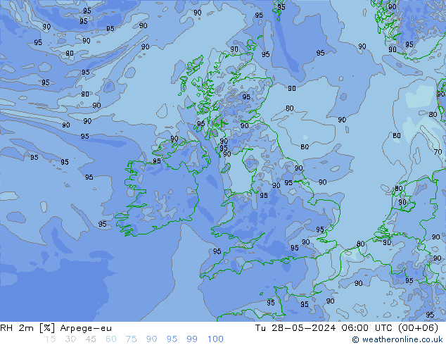 RV 2m Arpege-eu di 28.05.2024 06 UTC