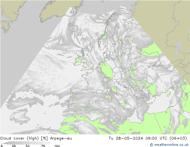 nuvens (high) Arpege-eu Ter 28.05.2024 09 UTC