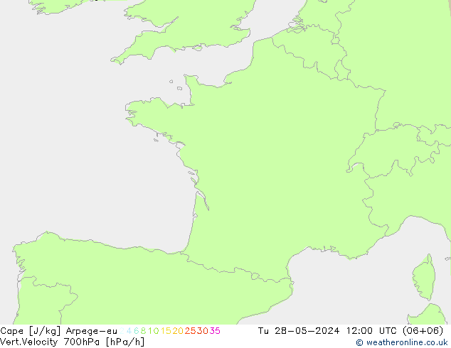 Cape Arpege-eu Út 28.05.2024 12 UTC