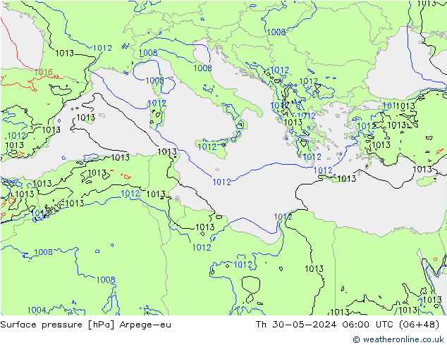      Arpege-eu  30.05.2024 06 UTC