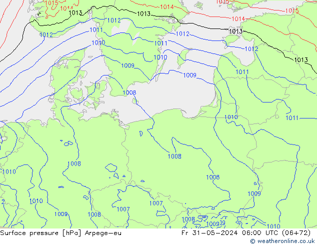 pressão do solo Arpege-eu Sex 31.05.2024 06 UTC