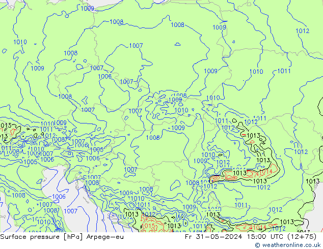 pressão do solo Arpege-eu Sex 31.05.2024 15 UTC