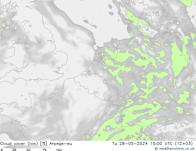 云 (低) Arpege-eu 星期二 28.05.2024 15 UTC