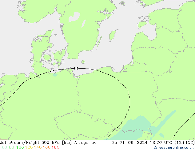 Corrente a getto Arpege-eu sab 01.06.2024 18 UTC