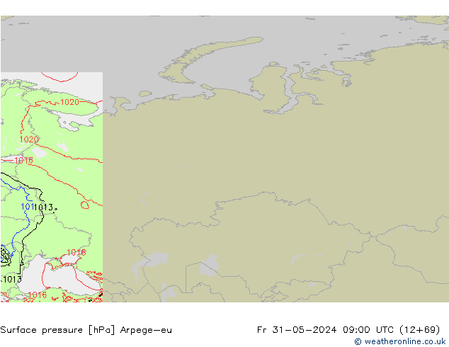 pressão do solo Arpege-eu Sex 31.05.2024 09 UTC