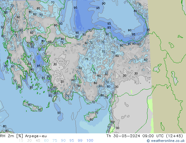 2m Nispi Nem Arpege-eu Per 30.05.2024 09 UTC