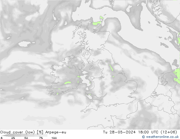 Wolken (tief) Arpege-eu Di 28.05.2024 18 UTC