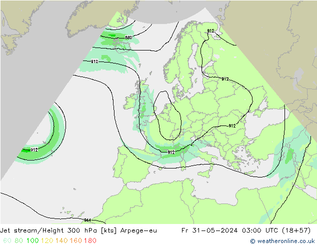 Corrente a getto Arpege-eu ven 31.05.2024 03 UTC