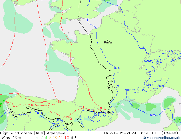 Sturmfelder Arpege-eu Do 30.05.2024 18 UTC