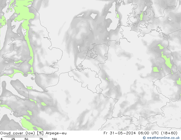 облака (низкий) Arpege-eu пт 31.05.2024 06 UTC