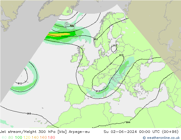 Prąd strumieniowy Arpege-eu nie. 02.06.2024 00 UTC