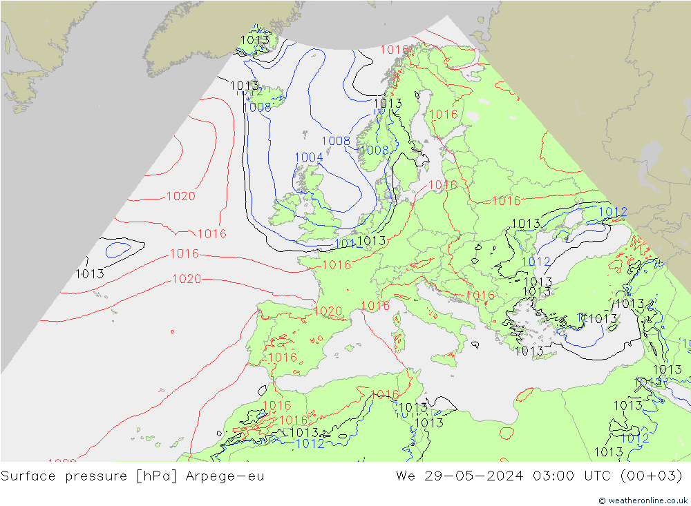      Arpege-eu  29.05.2024 03 UTC