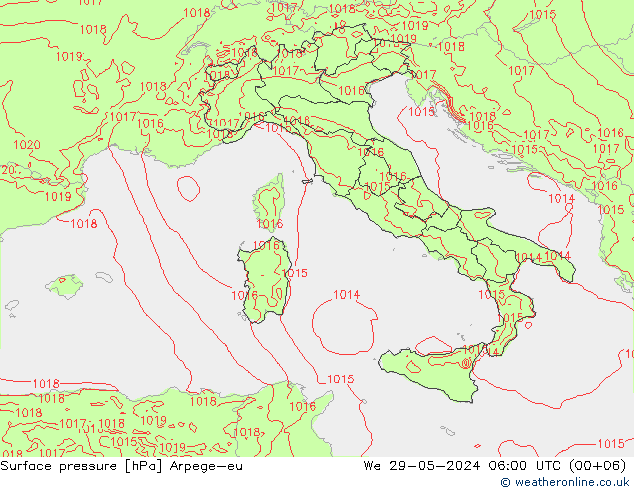      Arpege-eu  29.05.2024 06 UTC