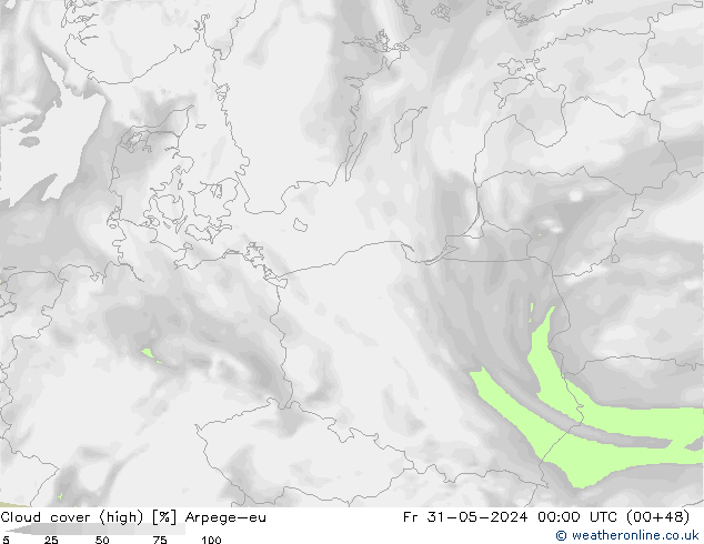 облака (средний) Arpege-eu пт 31.05.2024 00 UTC