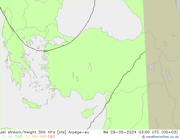 Prąd strumieniowy Arpege-eu śro. 29.05.2024 03 UTC