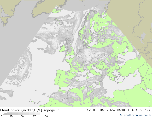 Bulutlar (orta) Arpege-eu Cts 01.06.2024 06 UTC