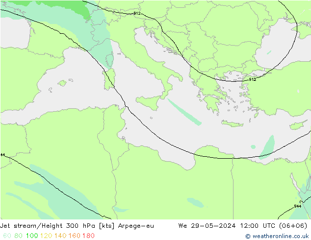 Straalstroom Arpege-eu wo 29.05.2024 12 UTC