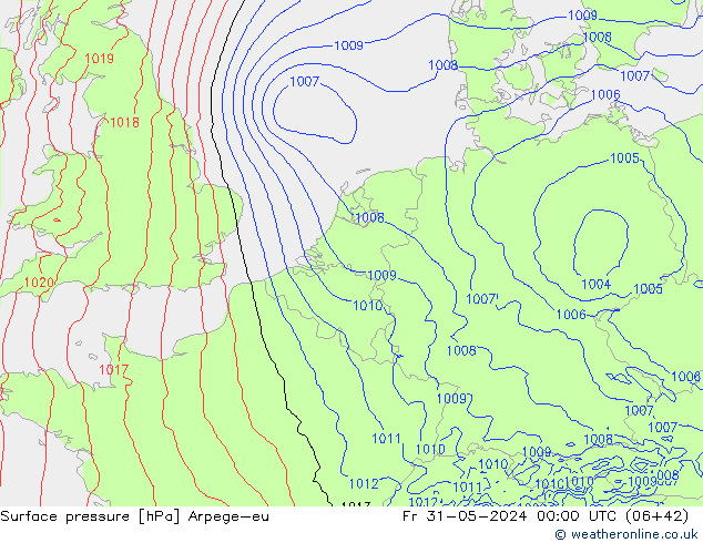 ciśnienie Arpege-eu pt. 31.05.2024 00 UTC