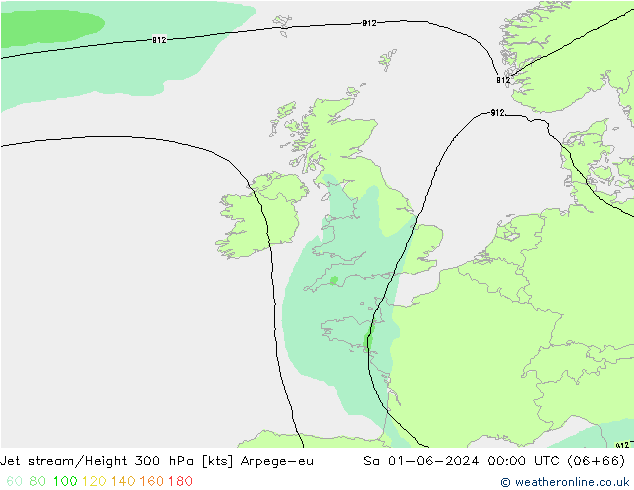 Prąd strumieniowy Arpege-eu so. 01.06.2024 00 UTC